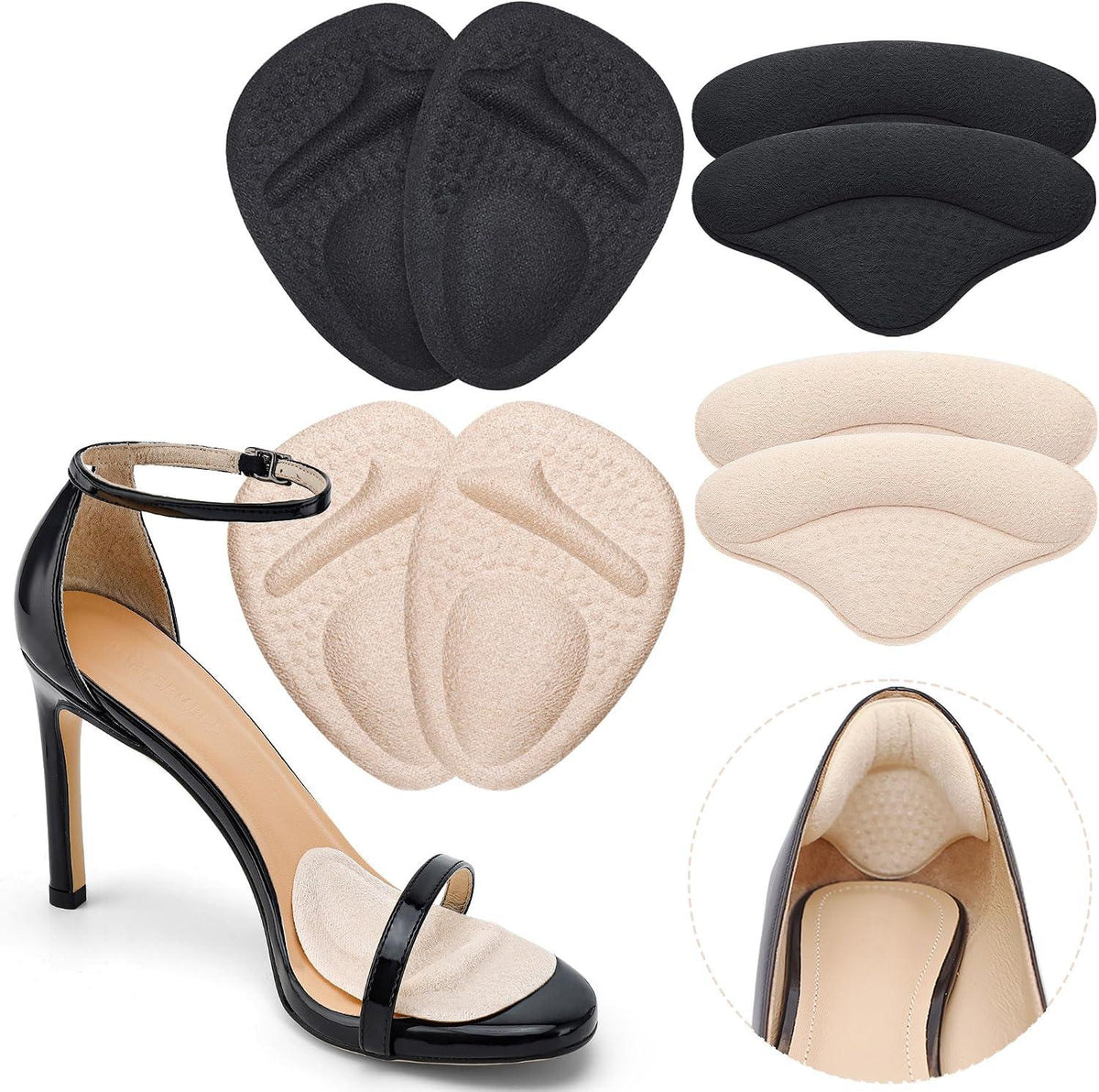 Ball of Foot Cushions,Metatarsal Pads for Women